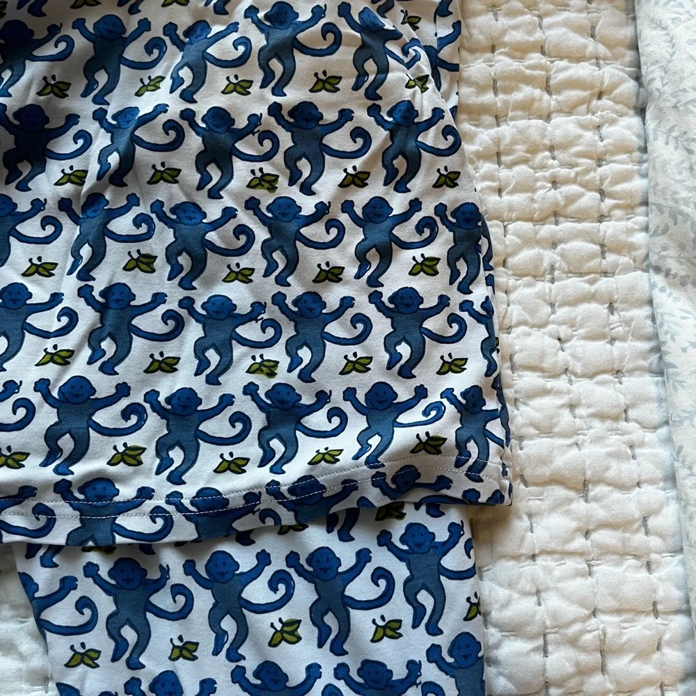Roller Rabbit Monkey Polo PJS - Picture 4 of 5
